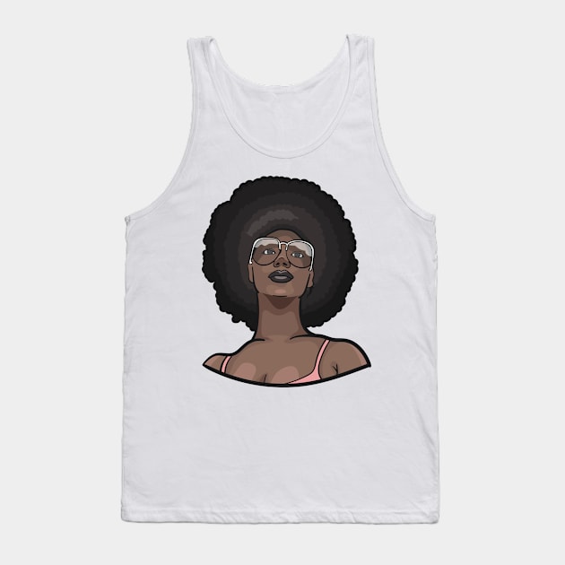 Strong Black Woman Tank Top by NaturallyBlack